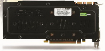 Point of View GeForce GTX 680 BEAST  Backplate